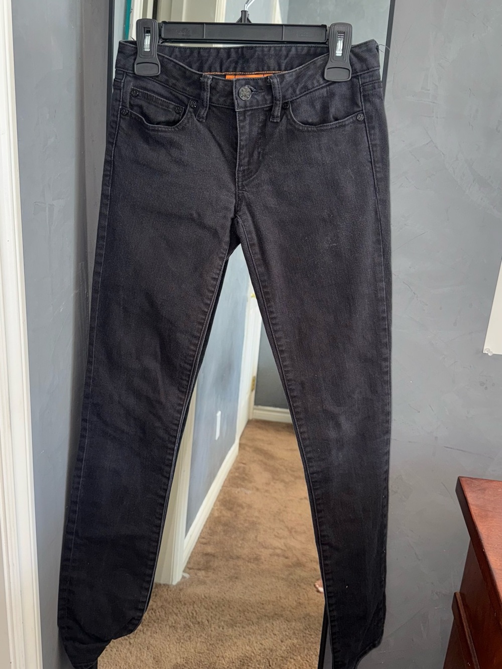 Tory Burch Black Skinny Jeans